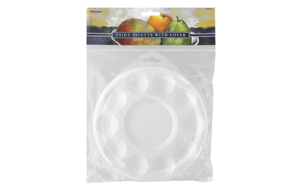 Pro Art Palette Plastic Round W Cover 10 Well Tray Michaels